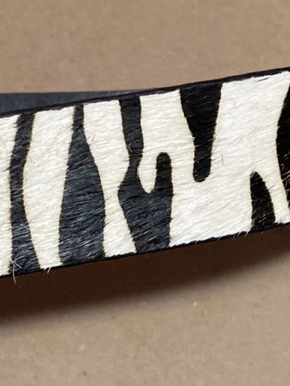 Topshop animal print belt womens size S/M